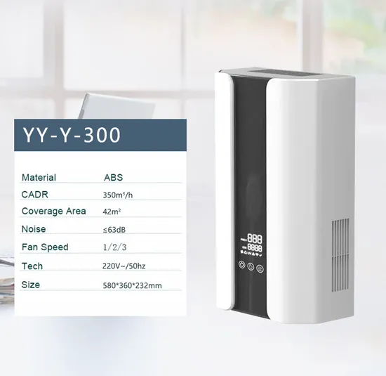 High Efficiency Air Cleaner W/ Internal&External Circulation